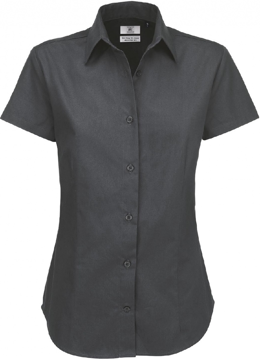 Women´s Twill Shirt Sharp Short Sleeve BCSWT84