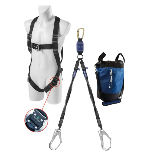 Safety-Kit Höhensicherungssystem für Gerüstbauarbeiten
