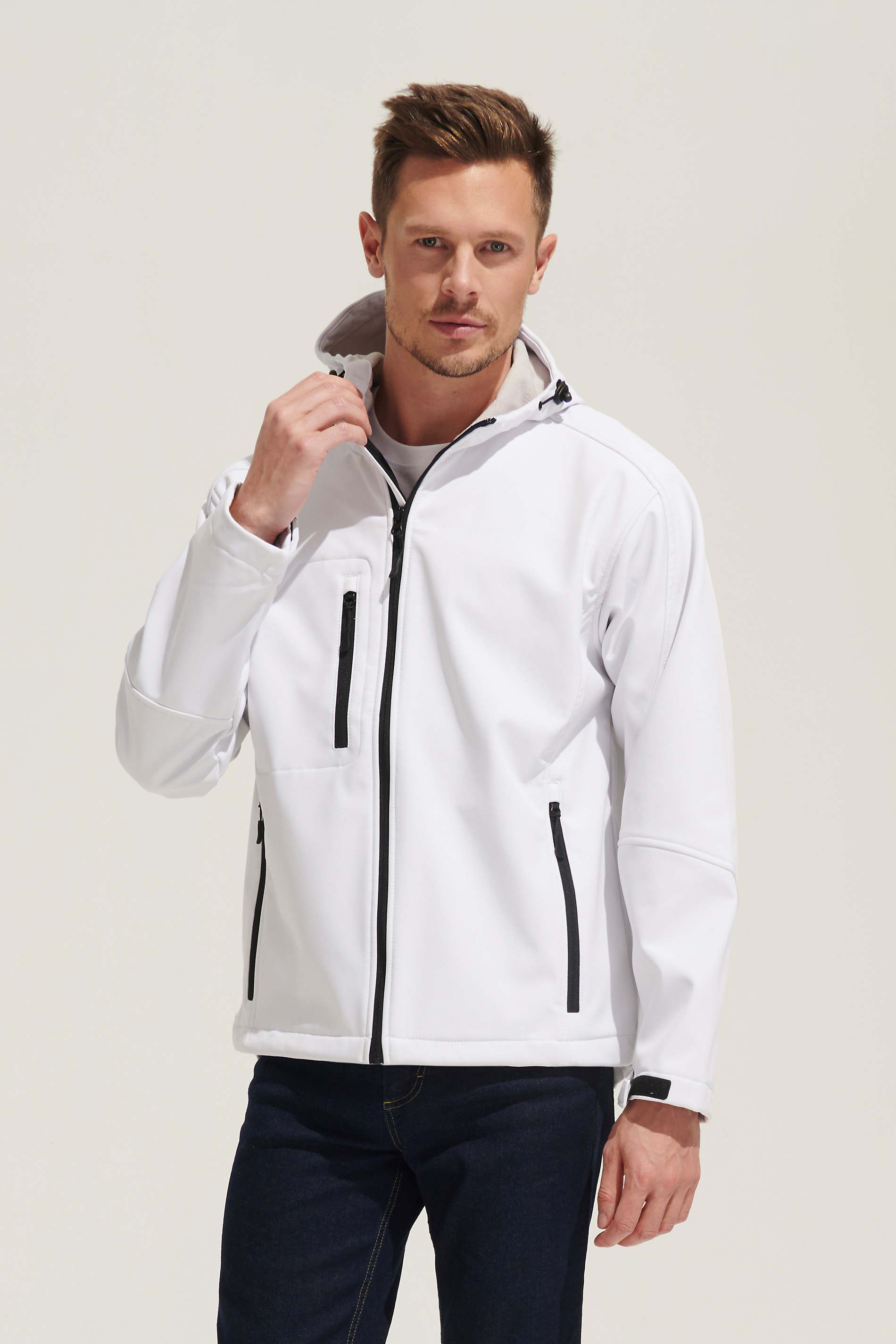 Men´s Hooded Softshell Jacket Replay L848