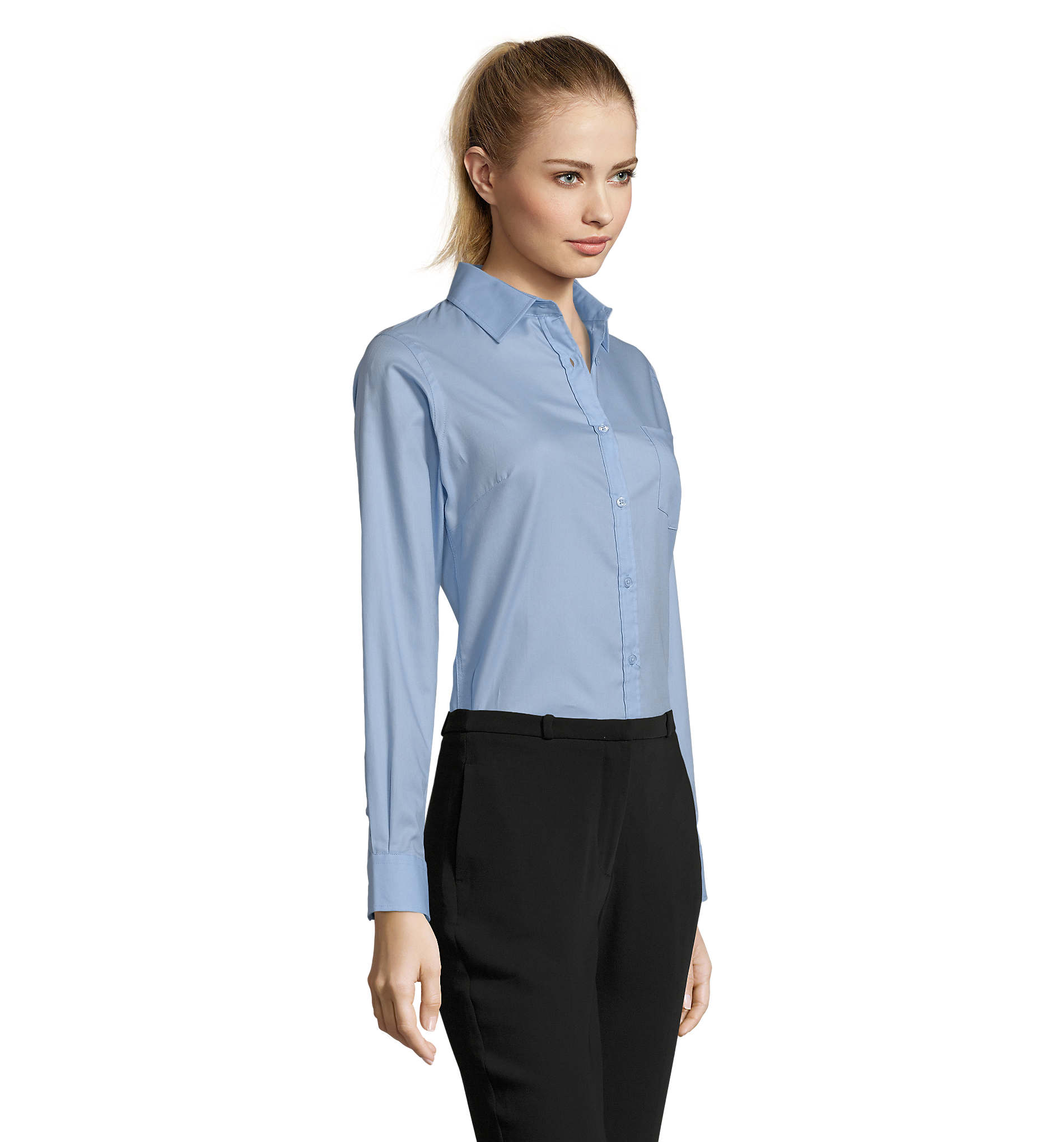 Women´s Long Sleeve Shirt Business L603