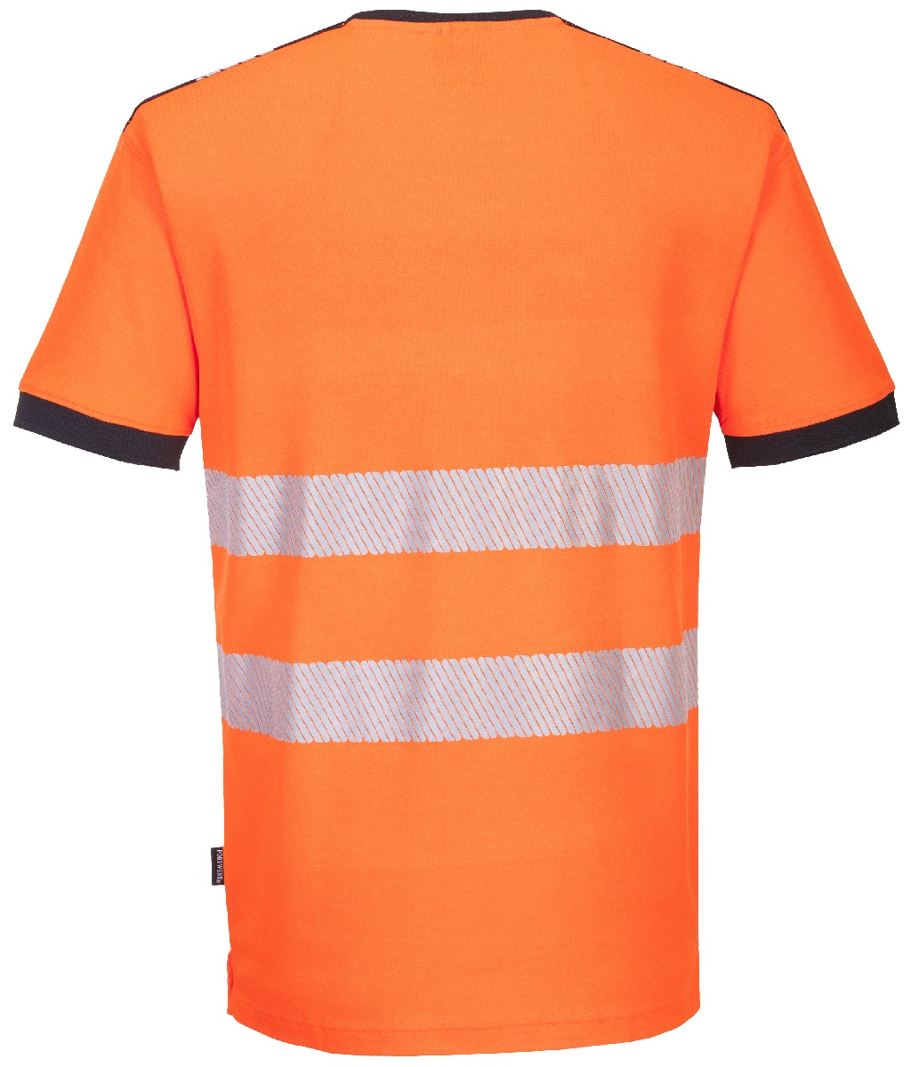PW3 Warnschutz-T-Shirt mit V-Ausschnitt PW310