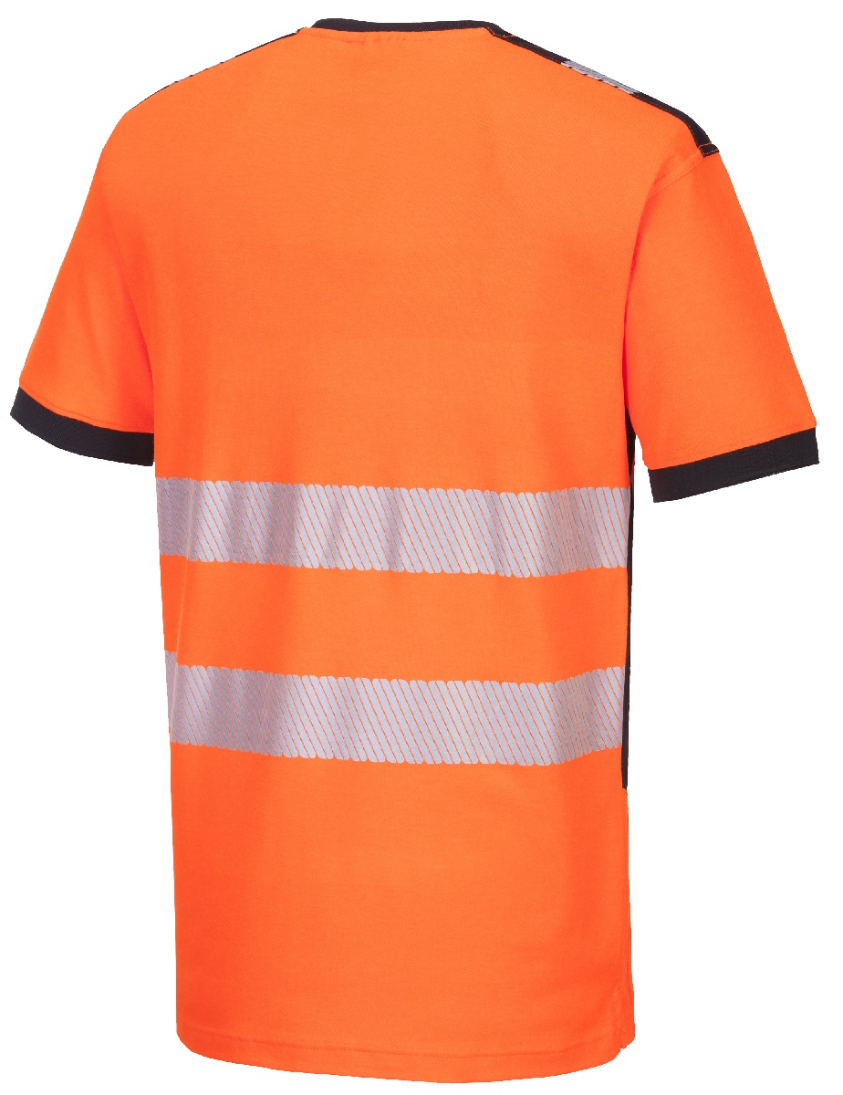PW3 Warnschutz-T-Shirt mit V-Ausschnitt PW310