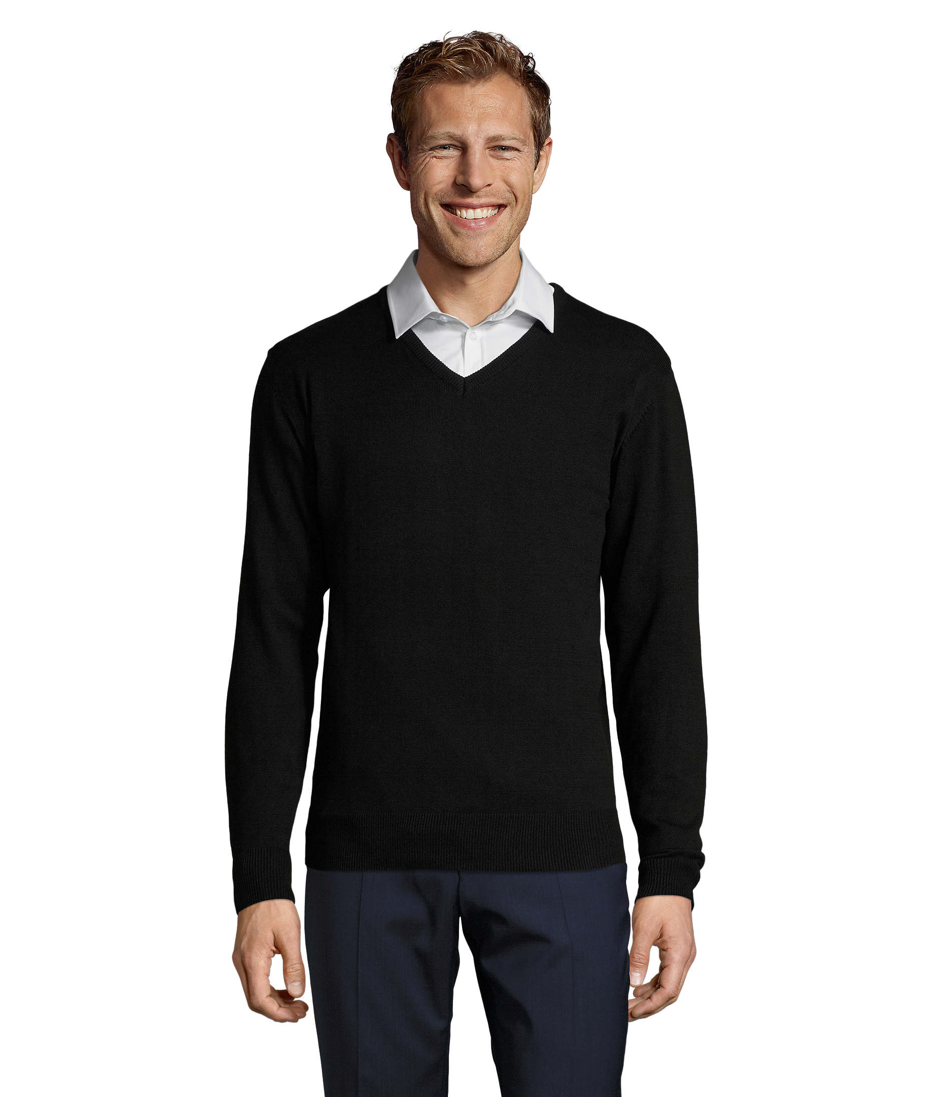 Men´s V-Neck Sweater Galaxy L410